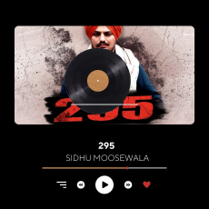 295 (Official Audio) Sidhu Moose Wala The Kidd Moosetape 295 (Official Audio) Sidhu Moose Wala The Kidd Moosetape